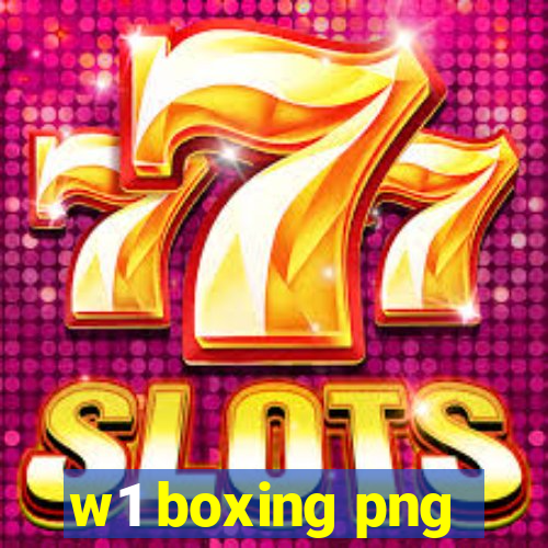 w1 boxing png